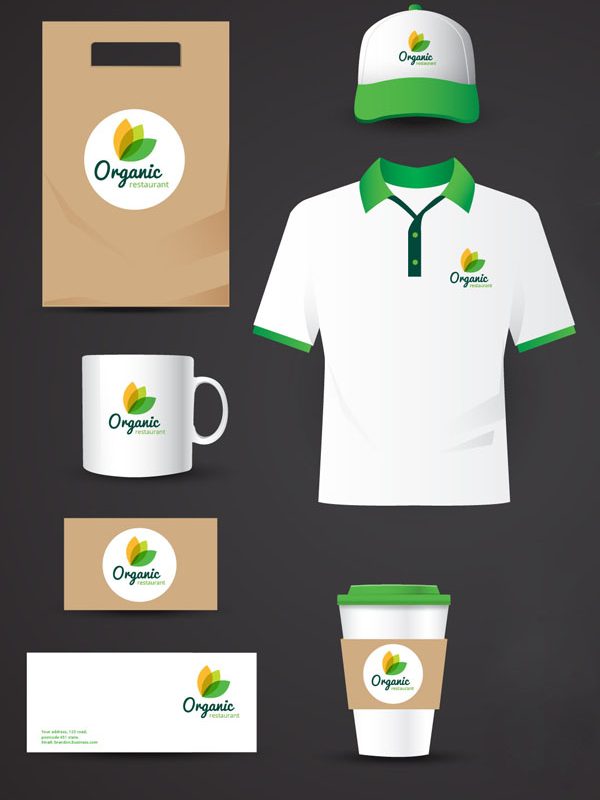 Realistic Restaurant Identity Template1